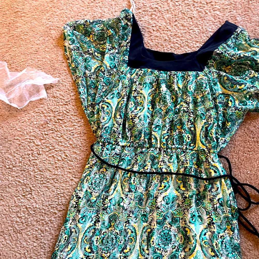 Green dress